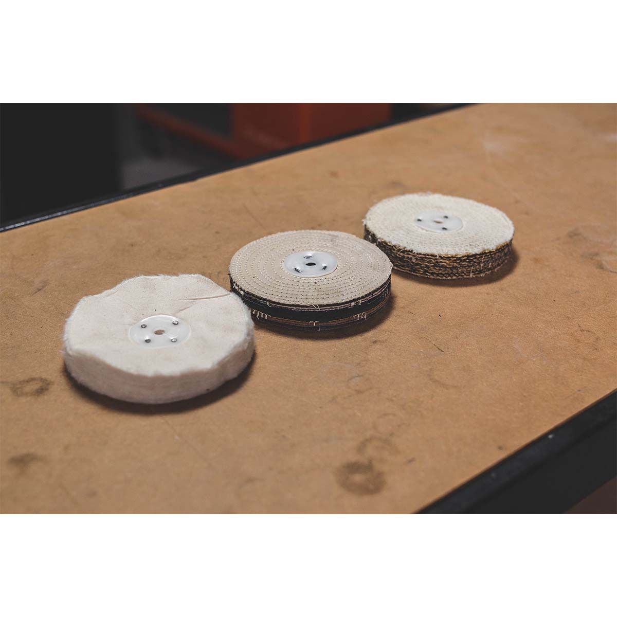 Bench grinder on sale polishing wheel bunnings