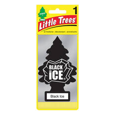 Little Trees Air Freshener Black Ice 1 Pack, , scaau_hi-res