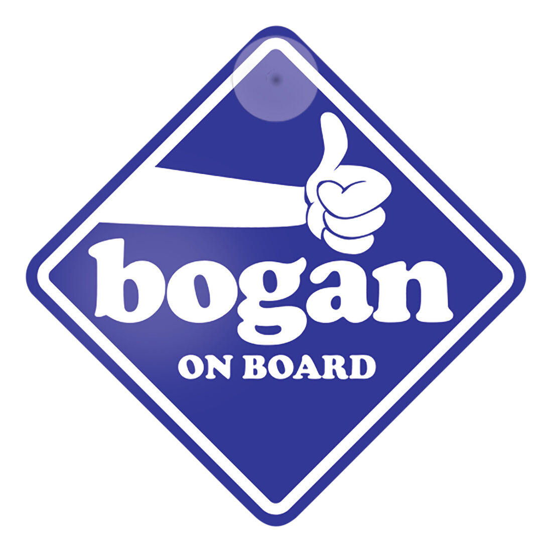 SIC Signs Bogan on Board Car Sign Supercheap Auto
