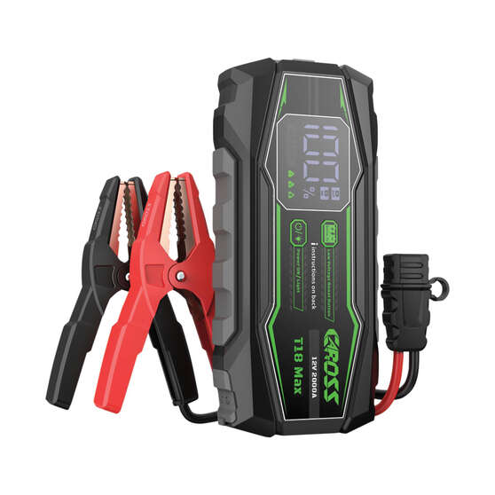 CAROSS T18Max 12V 2000A Compact Smart Lithium Jump Starter With Built-in 3 Mode Light, , scaau_hi-res