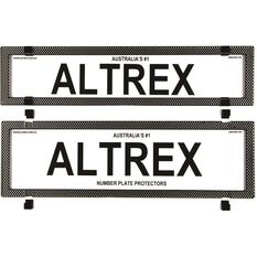Altrex Number Plate Protector - 6 Figure Premium Clear 6SESP, , scaau_hi-res