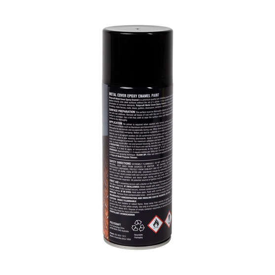 Polycraft Metal Cover Matt Black 300g, , scaau_hi-res