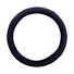 SCA Suede Velour Steering Wheel Cover Black 380mm Diameter, , scaau_hi-res