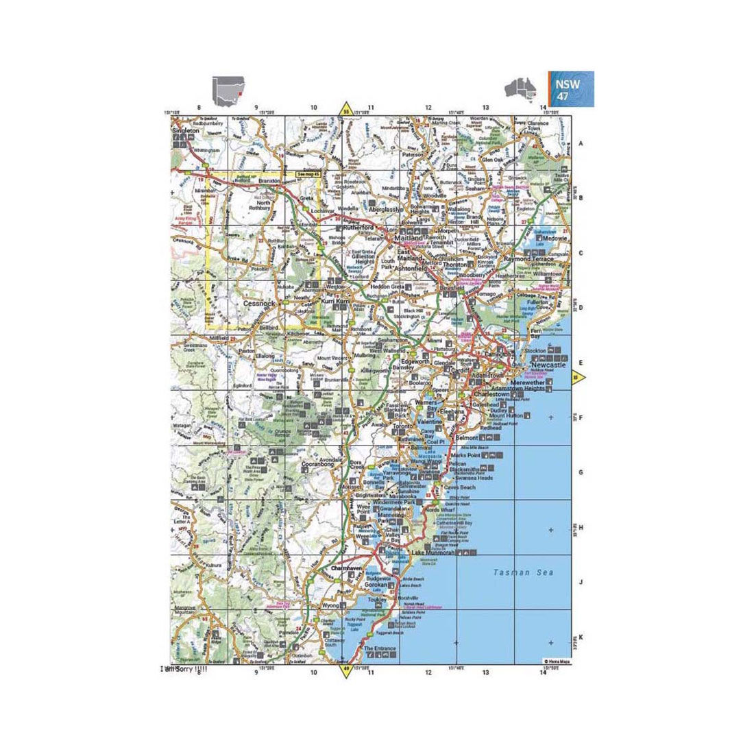 Hema Australia Road and 4WD Atlas, , scaau_hi-res