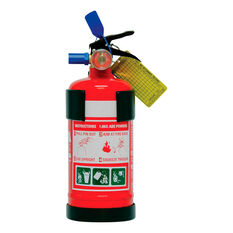 MEGAFire Fire Extinguisher 1kg Recreational with Plastic Mounting Bracket, , scaau_hi-res