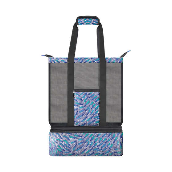 Snake Dreaming Repreve Beach Bag Leaf, , scaau_hi-res