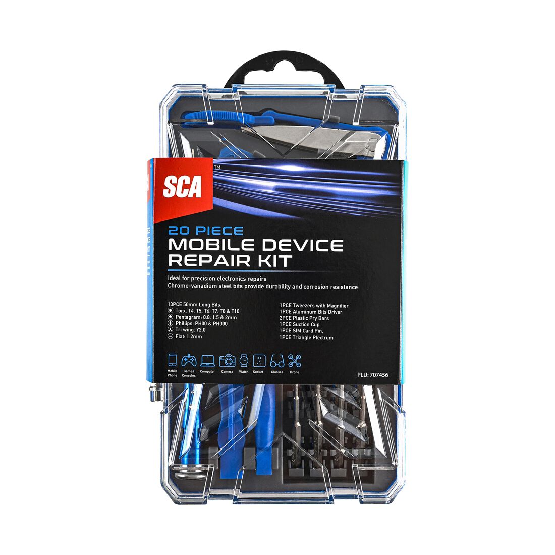 SCA Mobile Device Repair 20 Piece Kit, , scaau_hi-res