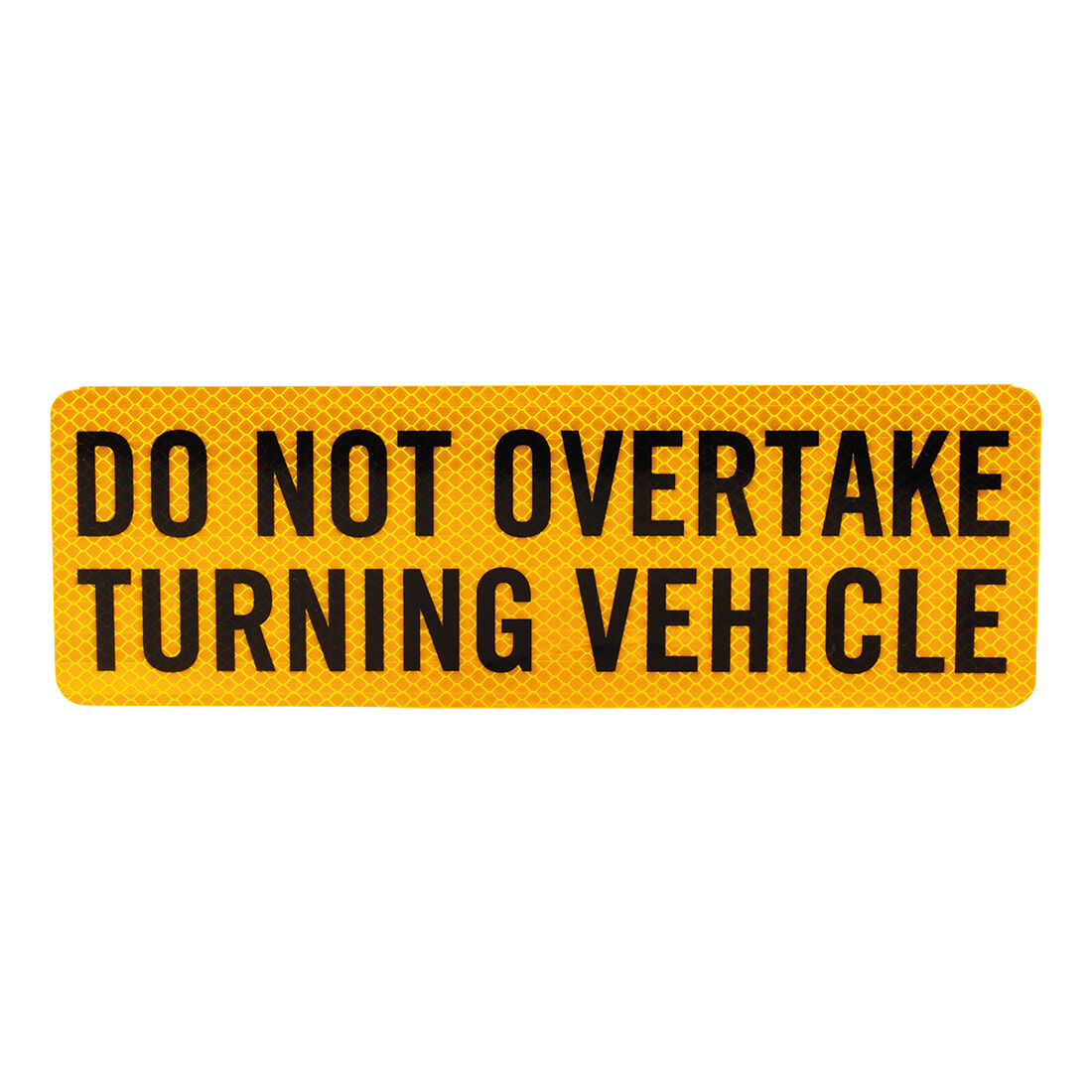 Companion Do Not Overtake Sticker, , scaau_hi-res
