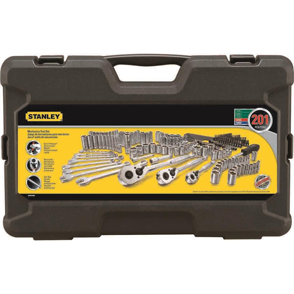 Stanley 201 piece socket on sale set
