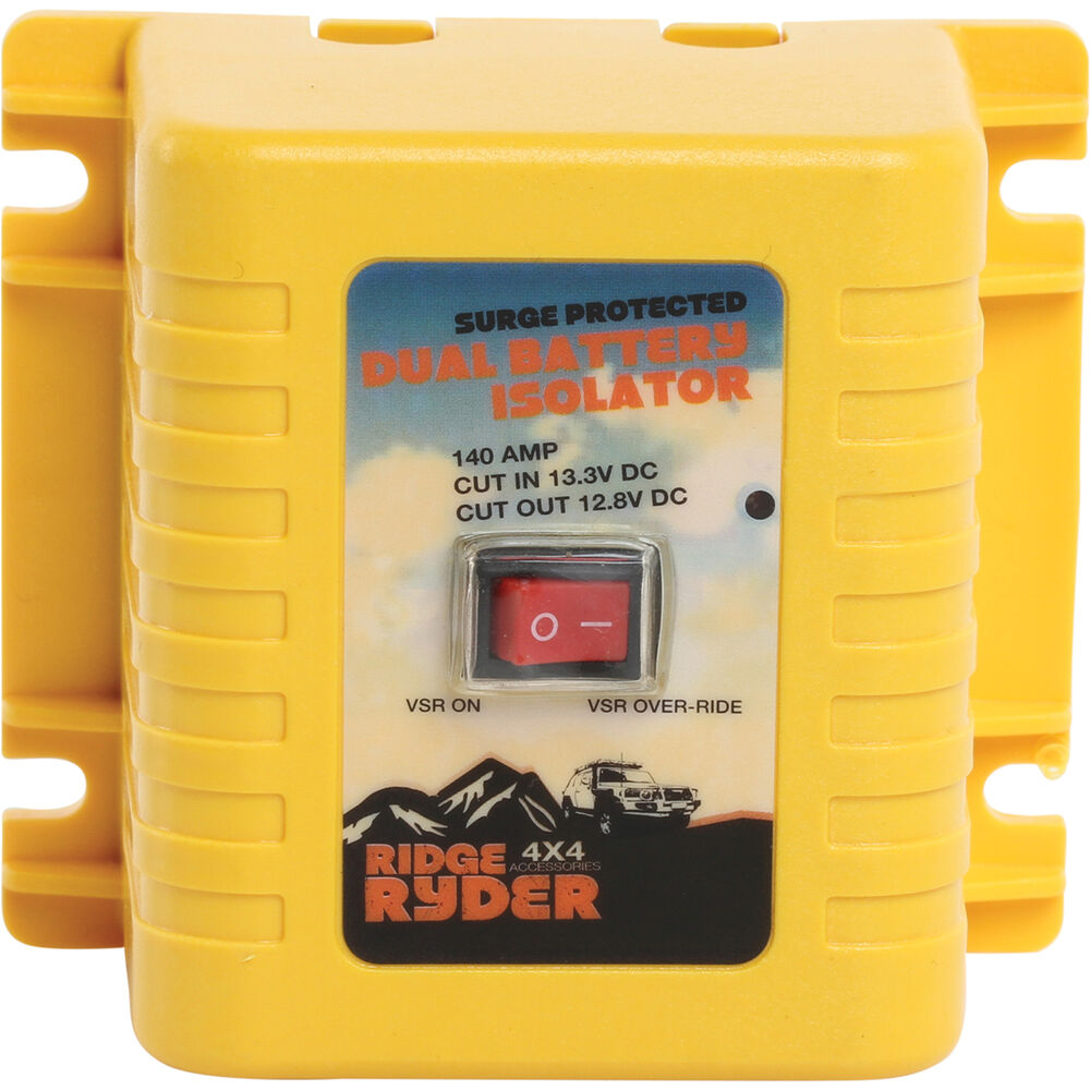 Ridge Ryder 140 Amp Dual Battery Isolator | Supercheap Auto