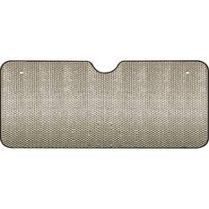 SCA Extra Wide Bubble Sunshade Silver Accordion Front, , scaau_hi-res