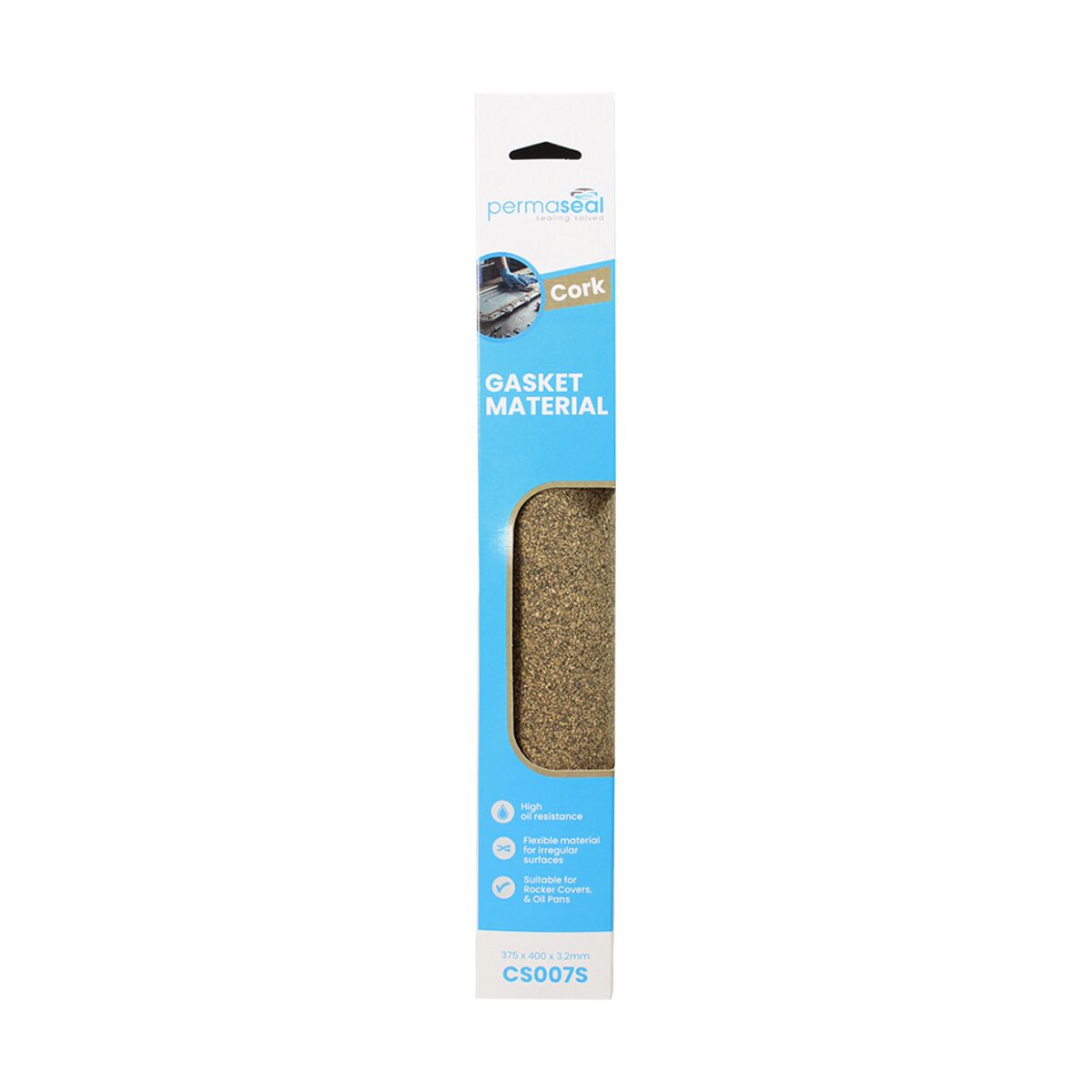 Permaseal Rubberised Cork Sheet 3.2MM CS007S, , scaau_hi-res