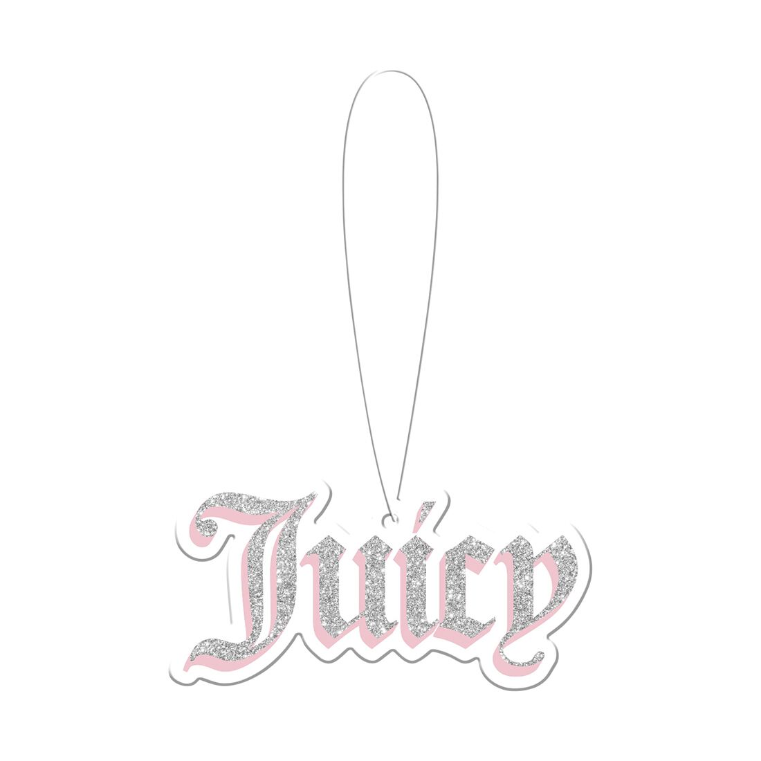 Juicy Couture Air Freshener - Glitter Logo Silver/Pink, , scaau_hi-res