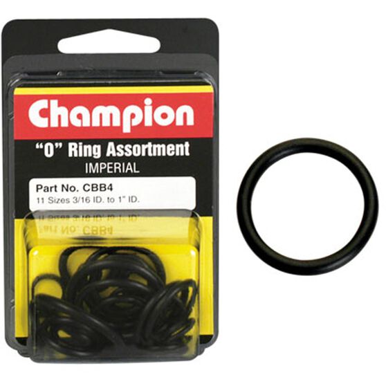 Champion O Ring Pack- 3 / 16-1ID, CBB4, , scaau_hi-res