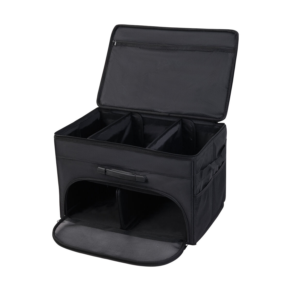 Cabin Crew Boot Organiser Large Dividable Black Supercheap Auto