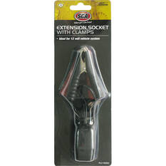 SCA 12V Extension Socket w/Clamps, 42cm Lead, , scaau_hi-res