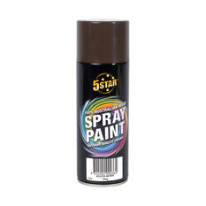 5 Star Enamel Spray Paint Mission Brown 250g, , scaau_hi-res