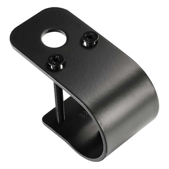 Aerpro 50mm Black Wrap-Around Bullbar Mount UHF Antenna Bracket CBBB50B, , scaau_hi-res