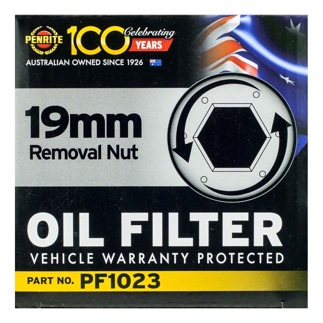 Penrite Oil Filter PF1023 (Interchangeable with Z372), , scaau_hi-res
