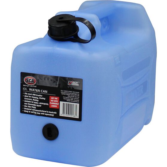 SCA Water Carry Can 10 Litre Blue, , scaau_hi-res