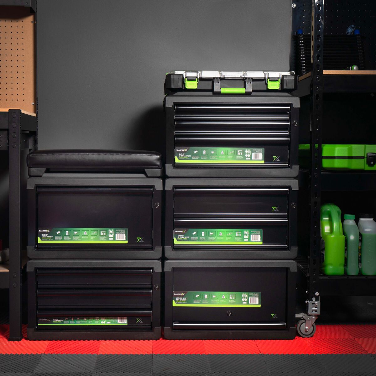 ToolPRO-X Metal Modular Storage System - Large Plastic Organiser, , scaau_hi-res