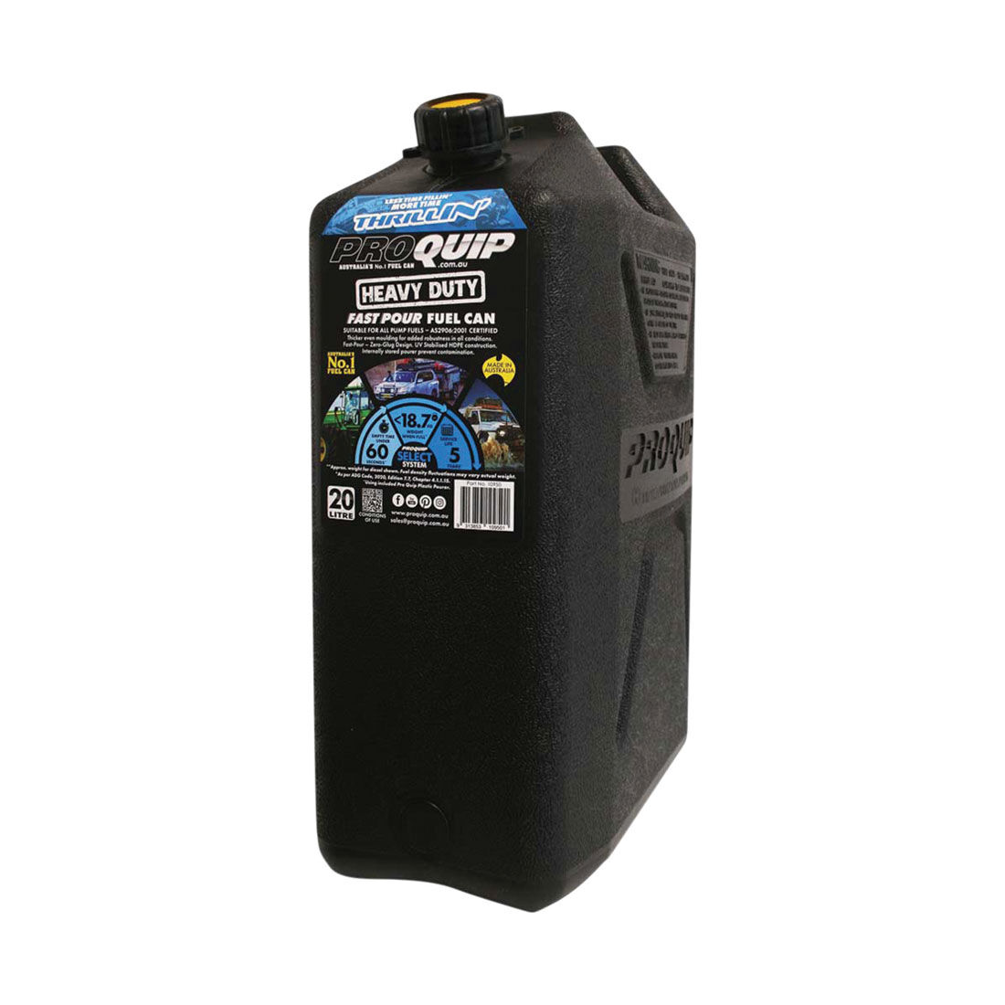 Pro Quip Heavy Duty Fuel Can 20L, , scaau_hi-res
