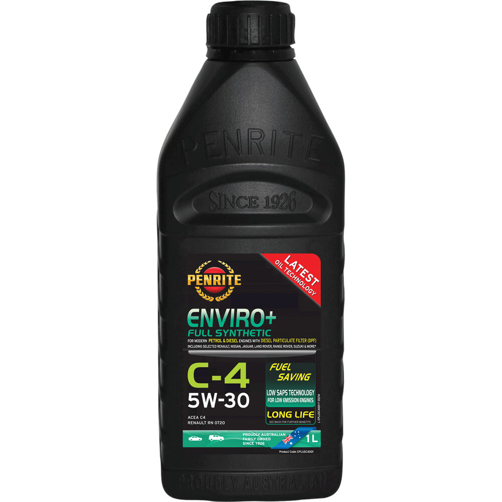 Penrite Enviro+ C4 Engine Oil 5W30 1 Litre Supercheap Auto