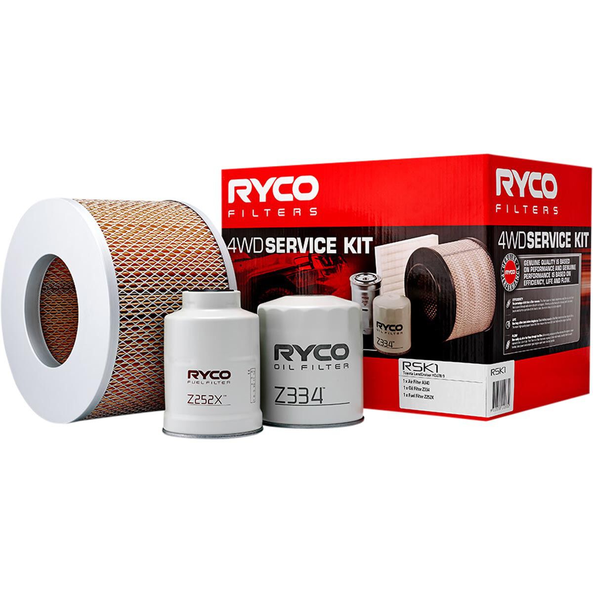 Ryco Service Kit to suit Toyota Landcruiser HDJ78/9 - RSK1, , scaau_hi-res