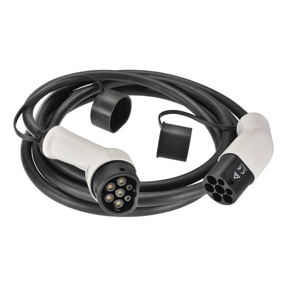 Cable With Two Inlets Projecta Electric Vehicle Charging Cable 3-Phase Type 2 Inlet To Type 2 ...