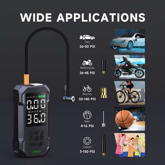 CAROSS 12V 150PSI Portable Air Compressor, , scaau_hi-res