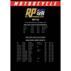 Race Performance Motorcycle Oil Filter RP116, , scaau_hi-res