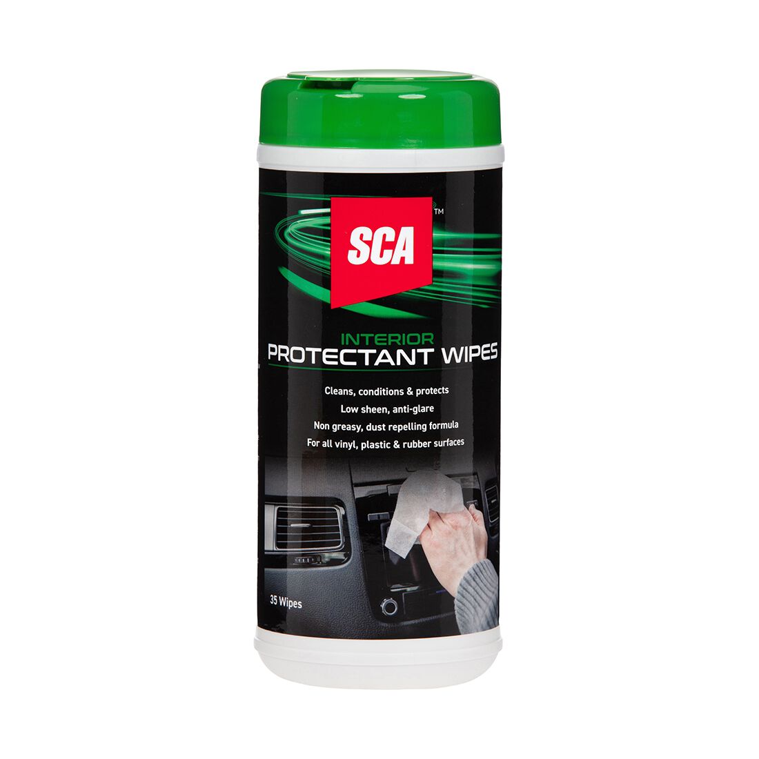 SCA Interior Protectant Wipes 35 Pack, , scaau_hi-res