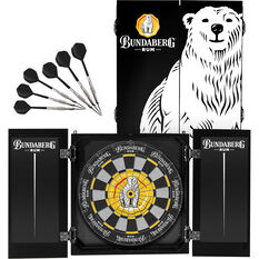 Bundaberg Rum Dartboard With Cabinet Set, , scaau_hi-res