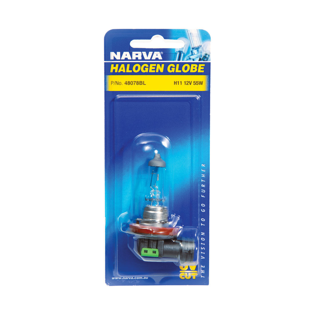 Narva Headlight Globe - H11, 12V 55W, 48078BL, , scaau_hi-res