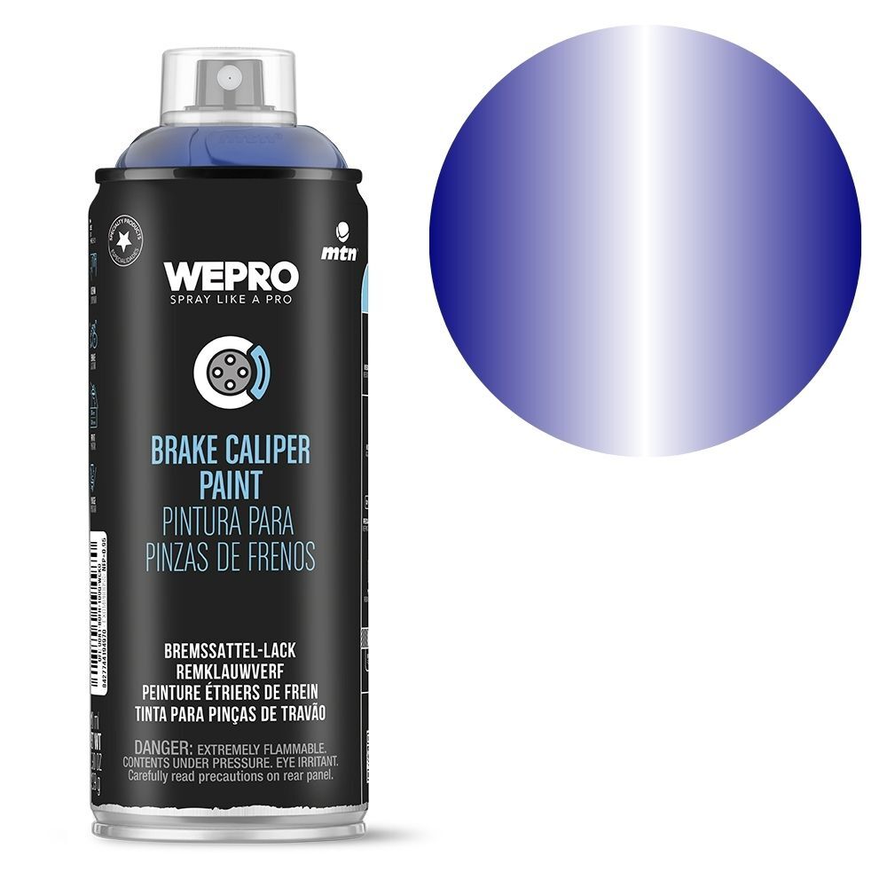MTN Pro Metallic Blue Brake Caliper Spray Paint 400mL, , scaau_hi-res