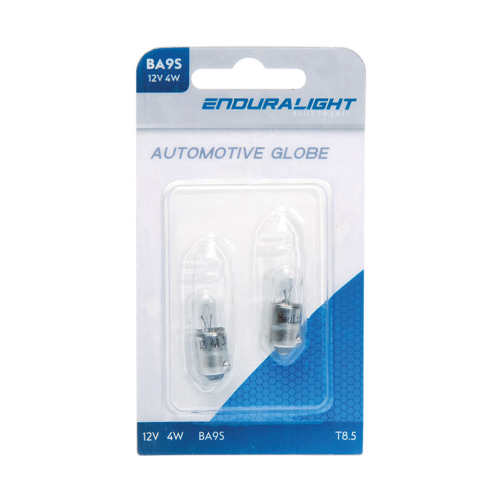 ENDURALIGHT Automotive Globes Dash/ Numberplate T8.5MM 12V, 4W, BA9S