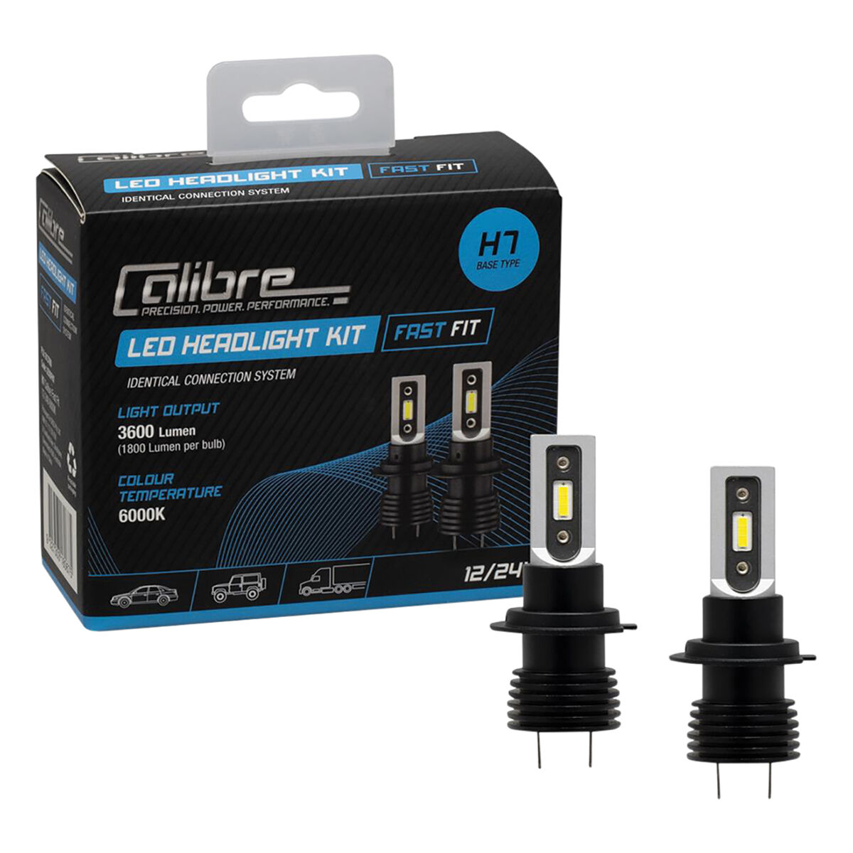 24v h7 top headlight bulb