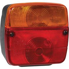 Narva Trailer Lamp - Square, Red / Amber, Combination, 12V, , scaau_hi-res