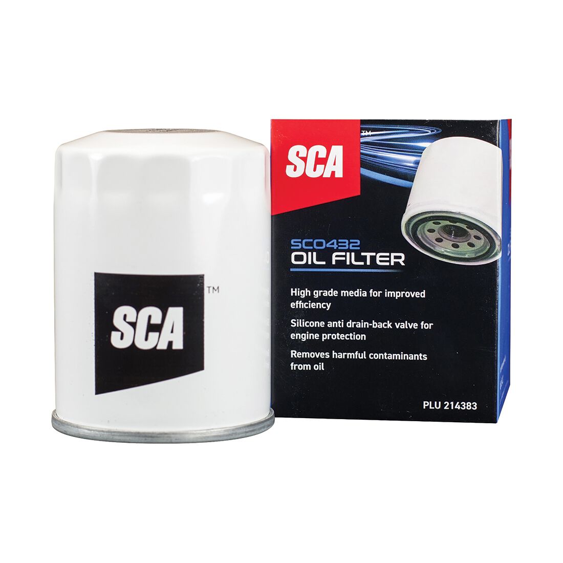 SCA Oil Filter SCO432 (Interchangeable with Z432), , scaau_hi-res