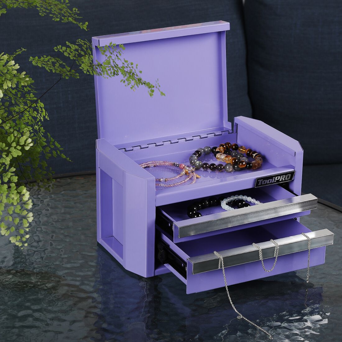 ToolPRO Mini Edge Tool Chest Lavender, , scaau_hi-res