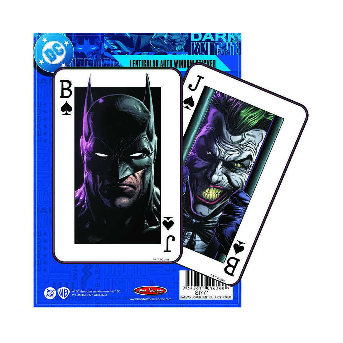 Sticker Batman Joker Lenticular, , scaau_hi-res