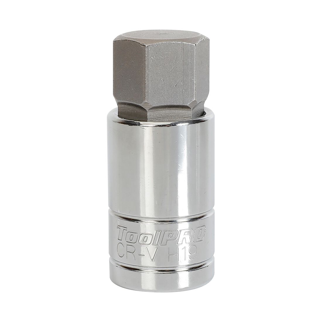 ToolPRO Single Hex Socket - 1/2" Drive, 19mm, , scaau_hi-res
