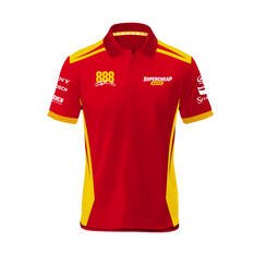 Wildcard 2024 Men's Polo S, Red, Red, scaau_hi-res