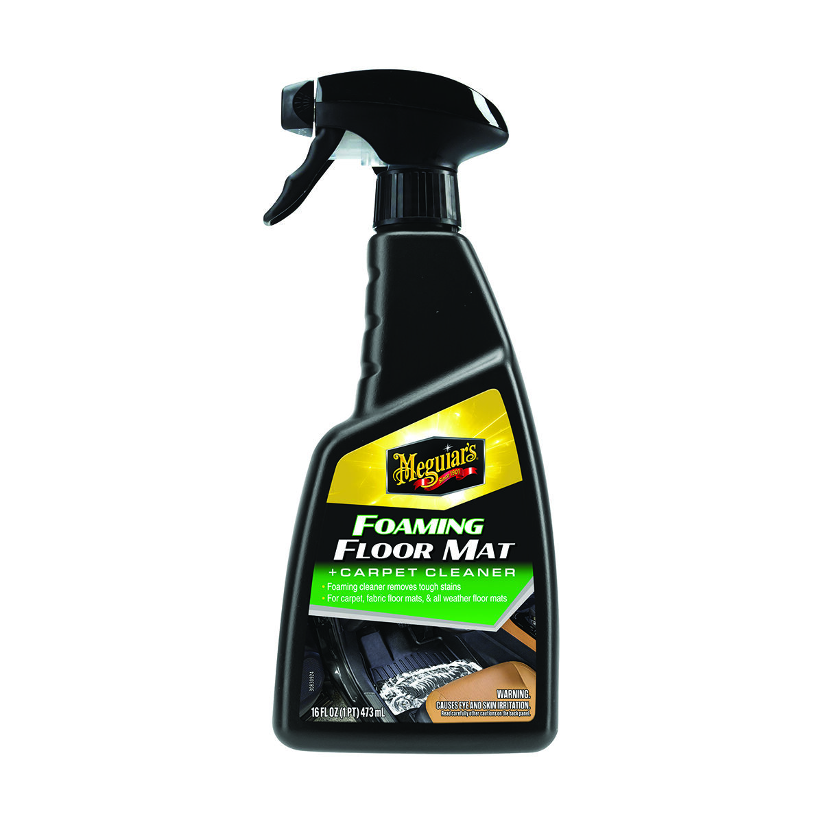 Meguiar's Foaming Floor Mat & Carpet Cleaner 473mL, , scaau_hi-res