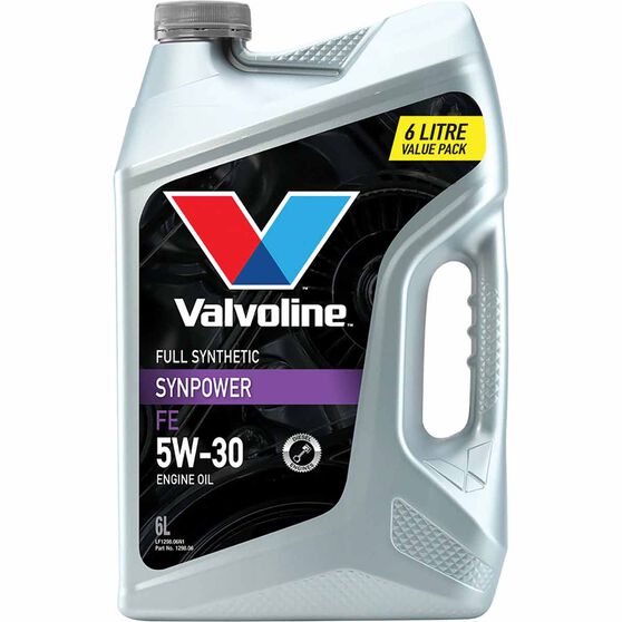 Valvoline Synpower FE Engine Oil 5W-30 6 Litre, , scaau_hi-res