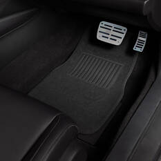 SCA Essential Carpet Car Floor Mats - Set of 4, Black, , scaau_hi-res