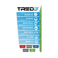 Tred GT Recovery Tracks Blue 1085mm, , scaau_hi-res