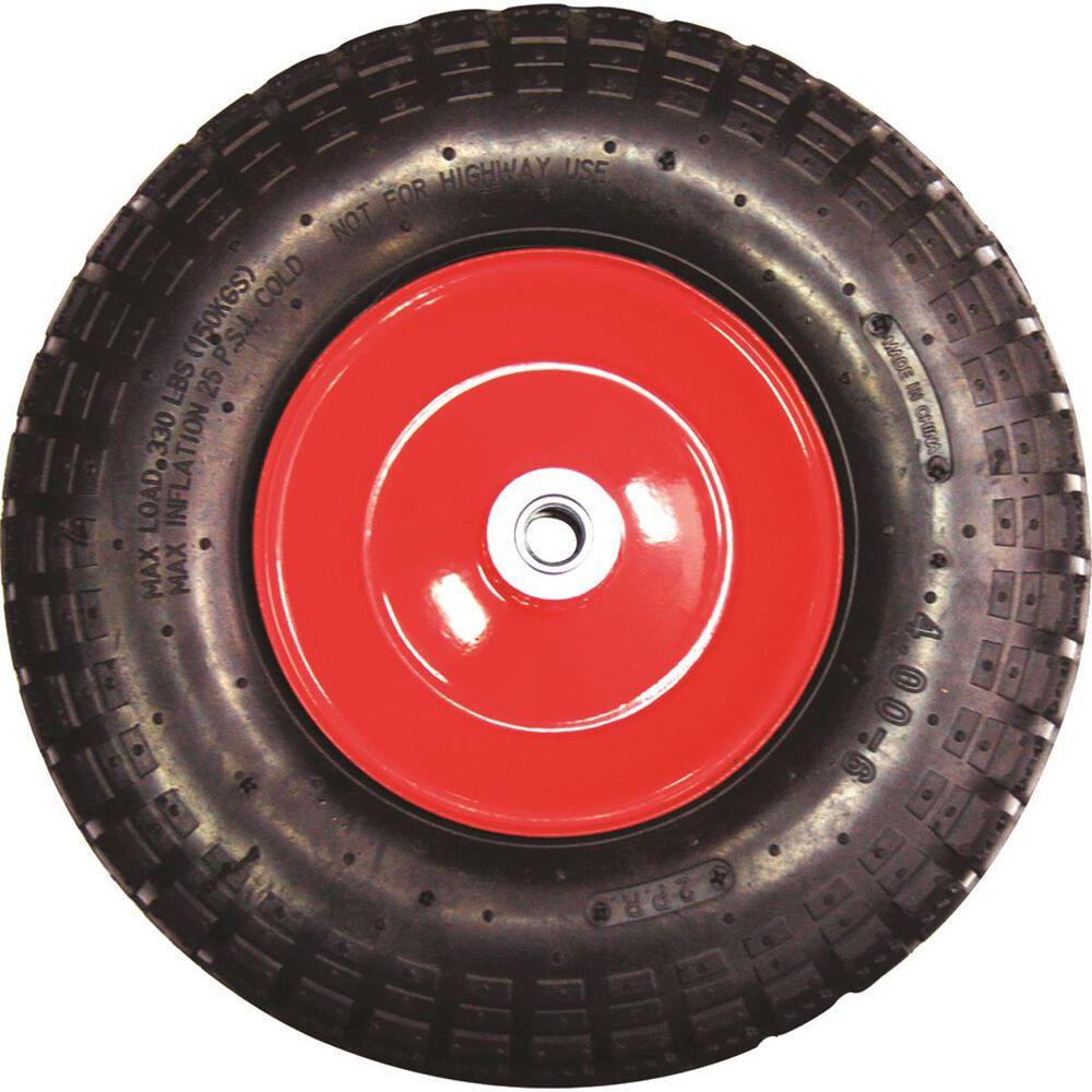 SCA Pneumatic Wheel Suits Black Hand Trolley Supercheap Auto