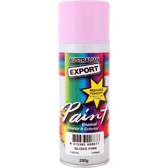 Export Aerosol Paint Enamel Gloss Pink 250g Supercheap Auto