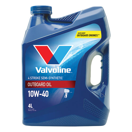 Valvoline Outboard Oil 4 Stroke 4L, , scaau_hi-res